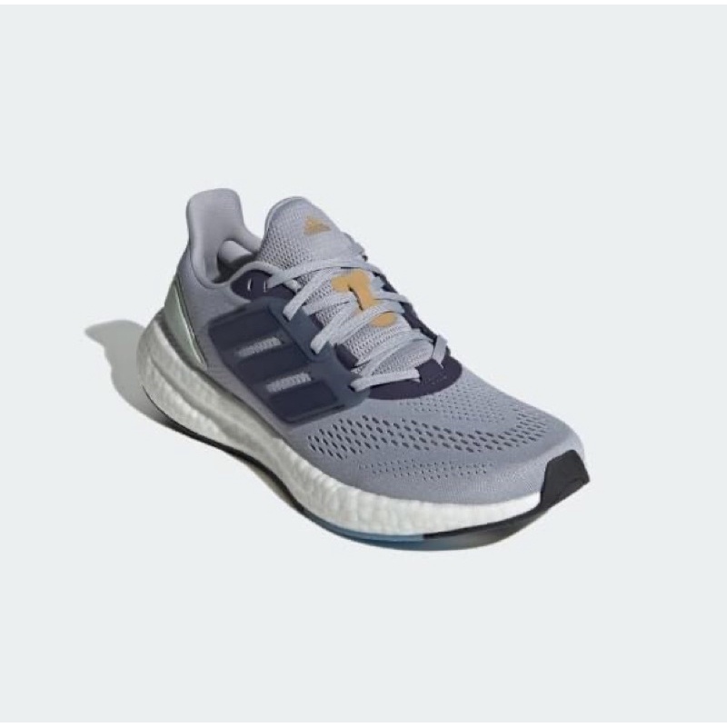 Giày adidas running pureboost xám xanh GX887