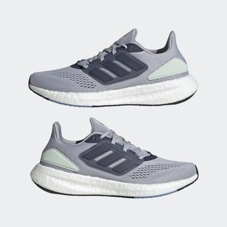 Giày adidas running pureboost xám xanh GX887