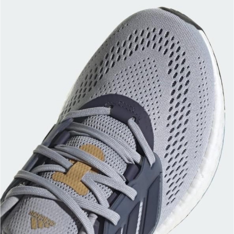 Giày adidas running pureboost xám xanh GX887