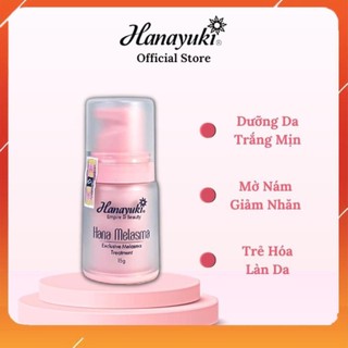 Serum Nám Hanayuki Melasma, Hana Melasma Serum Mờ Nám Tàn Nhang Hanayuki Chính Hãng 15g