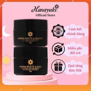 Kem dưỡng trắng da ngày & đêm hanayuki hana white day & night chính hãng