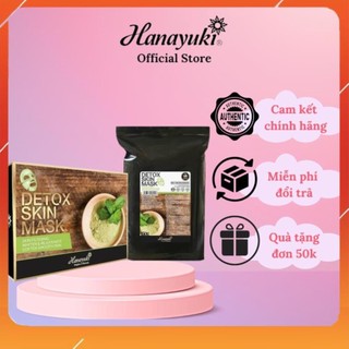 Mặt Nạ Detox Hanayuki Thải Độc Kiềm Dầu, Detox Hanayuki Chính Hãng