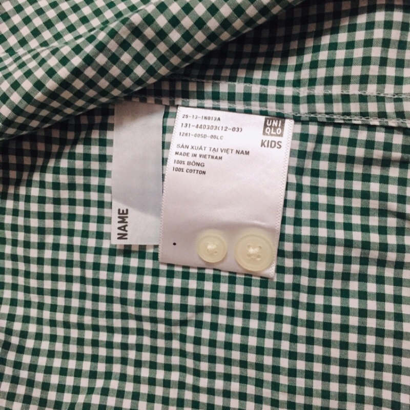 Áo sơ mi Uniqlo Kids 2hand