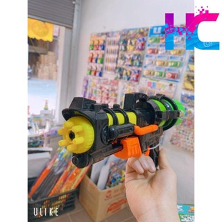 Súng bắn nước đồ chơi 800ml nước 6 nòng 1 tia - Đồ chơi súng nước áp lực, bắn xa - hang_chuan