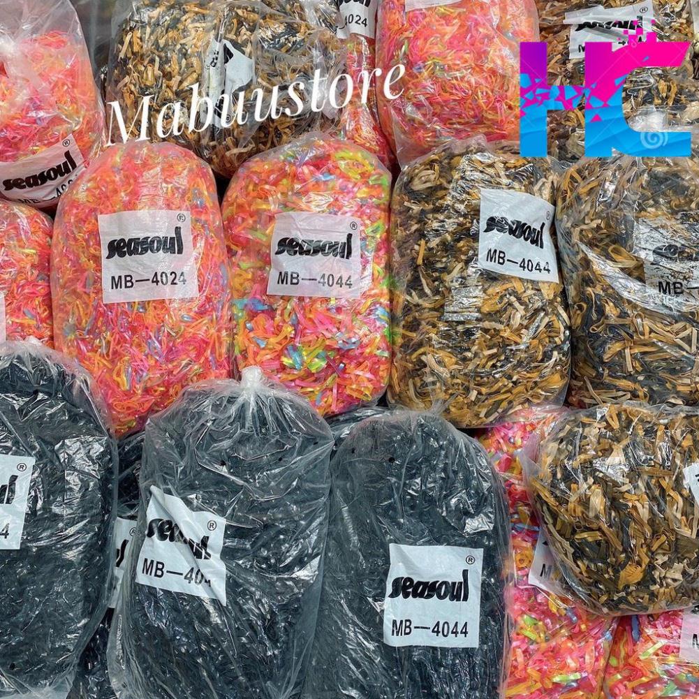 100gr dây chun buộc tóc cho mẹ và bé - Đủ size to nhỏ - hang_chuan