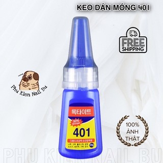 Keo gắn đá, gắn móng 401 hàng chuẩn loại 1