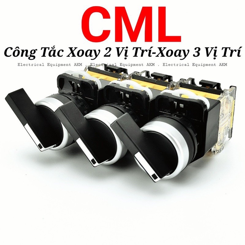 CÔNG TẮC XOAY CẦN DAI CML XOAY 3 - XOAY 2