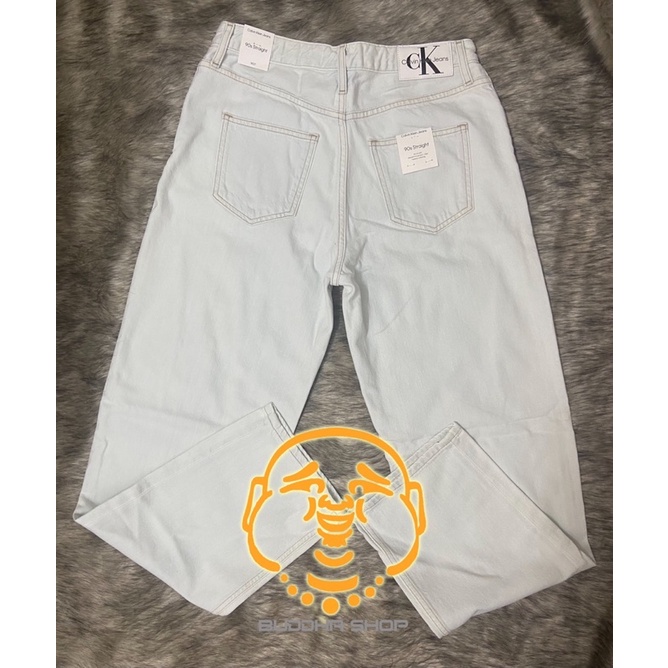 Quần jeans nữ CK dáng Straight