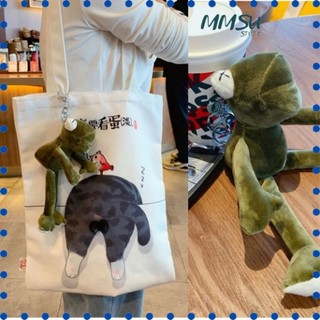 Móc khóa treo balo túi xách thú bông ếch xanh,gấu bông cute dễ thương suno store mk02