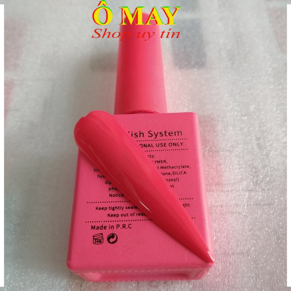 Sơn gel móng tay Hơ Đèn GAIRRIY chai15ml chăm sóc móng làm đẹp nail mi spa Shop Ô MAY OMAYVN