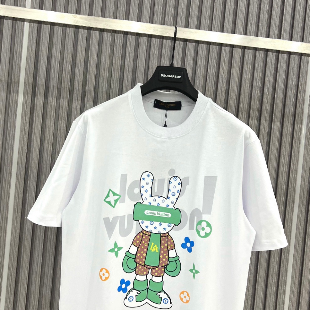 Áo Thun LV cao cấp áo cộc Louis Vuiton Siêu Cấp Vải Cotton 100% - LV01