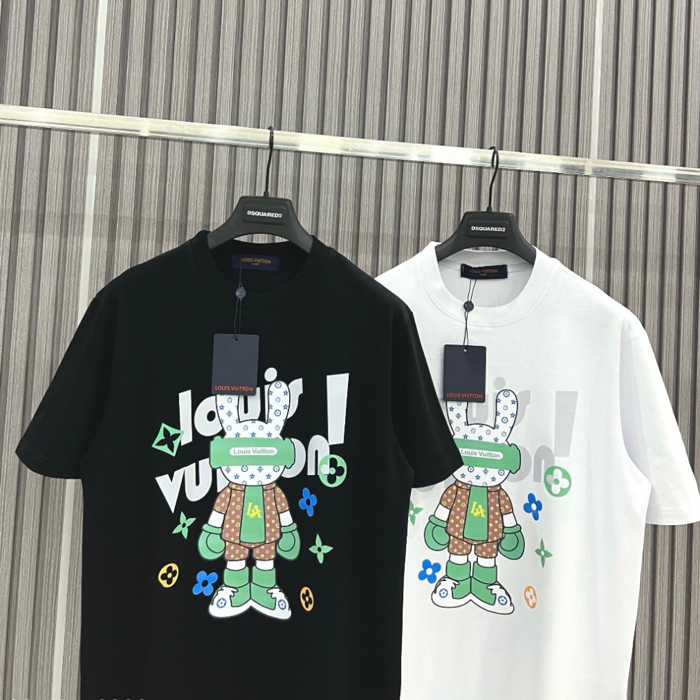 Áo Thun LV cao cấp áo cộc Louis Vuiton Siêu Cấp Vải Cotton 100% - LV01