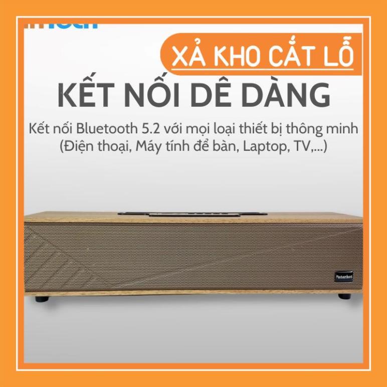 Loa Soundbar Bluetooth Peterhot A30 BINTECH, Loa Vi Tính, Tivi SPEAKER 350BS BASS Âm Thanh 360 Độ Nghe Nhạc, Xem Phim