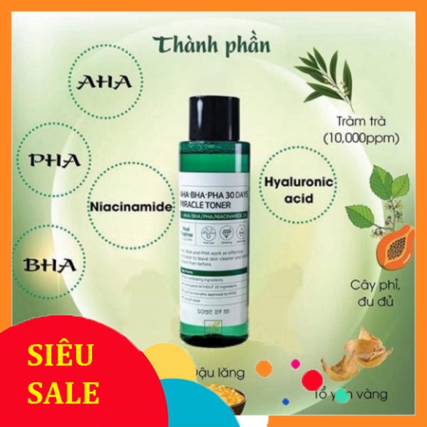 Nước hoa hồng AHA 30Days 150ml