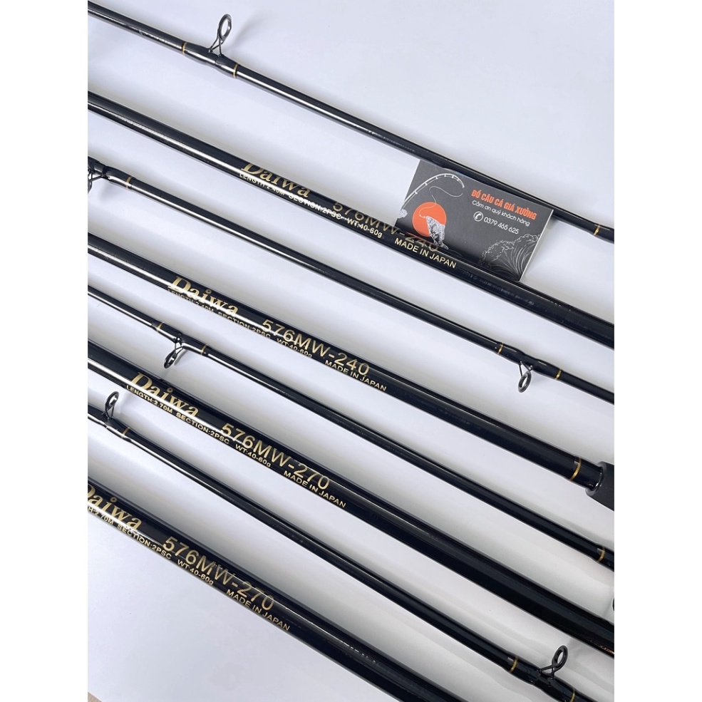 Cần Câu 2 khúc DAIWA 576 MW Huyền Thoại Tải cá 10kg