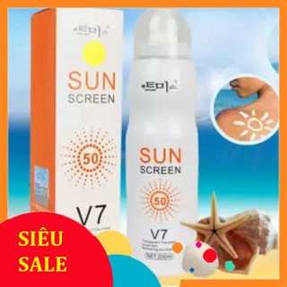 Xịt chống nắng V7 Sun Screen Hàn Quốc