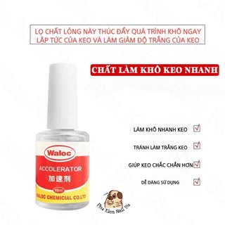 Keo waloc gắn đá, gắn móng waloc ( keo bê tông)