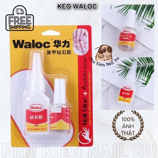 Keo waloc gắn đá, gắn móng waloc ( keo bê tông)