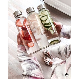 Chai thủy tinh dây xách 500ml