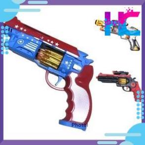 Đồ chơi Súng Pin CÓ NHẠC VÀ ĐÈN LED CHO BÉ  - hang_chuan