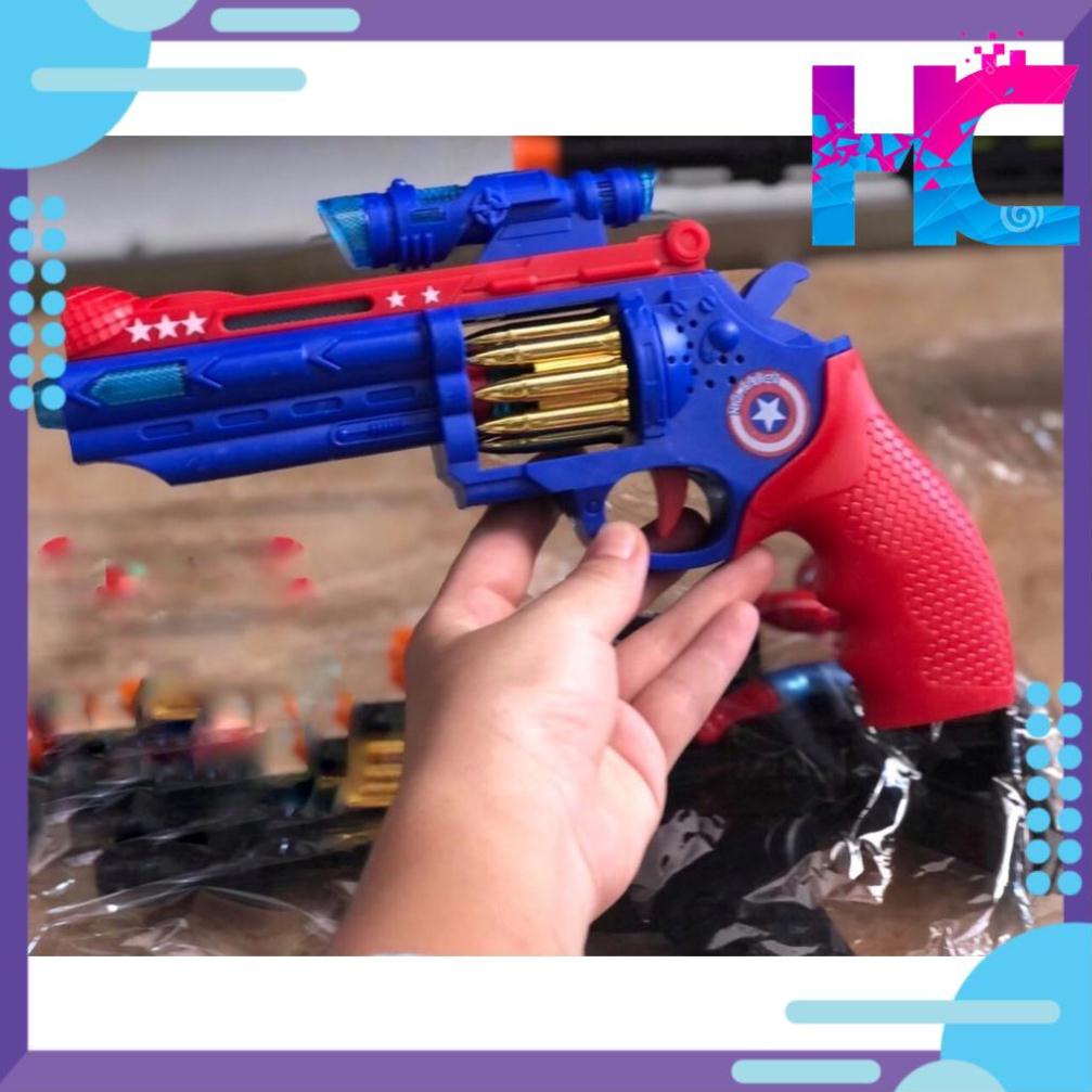 Đồ chơi Súng Pin CÓ NHẠC VÀ ĐÈN LED CHO BÉ  - hang_chuan