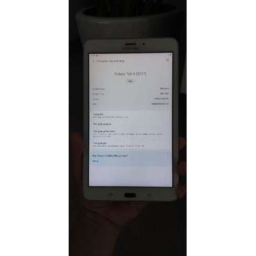 Máy tính bảng Samsung galaxy tab A 8.0 SM-T385