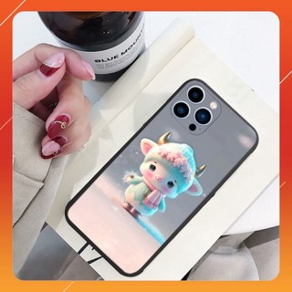 Ốp Iphone 12 / 12 Pro Max in hình 12 Con giáp cute , in hình năm sinh cute dễ thương