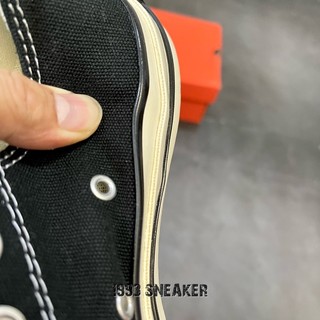 [1993 SNEAKER] Giày Sneaker cổ thấp Converse 1970s Đen | Hàng Fullbox