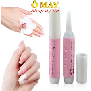 Keo dán móng đính đá nail glue 2gam trang trí móng làm nail art mi phun xăm thẩm mỹ Shop Ô MAY OMAYVN