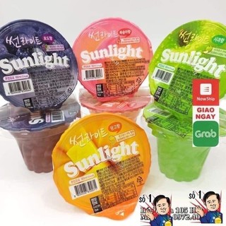 Thạch hút trái cây Sunlight Hàn Quốc 9k/ cốc
