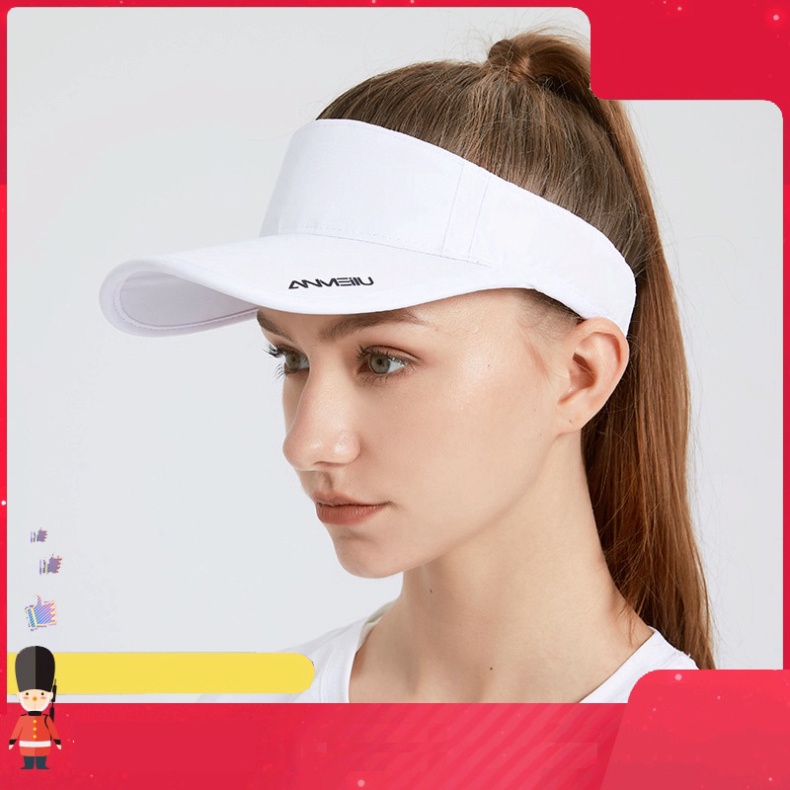 Mũ trống thể thao cao cấp chính hãng Anmeilu 5001 Mũ lưỡi trai hở đầu thời trang Gym Chạy bộ Chơi golf Đánh bóng tckct