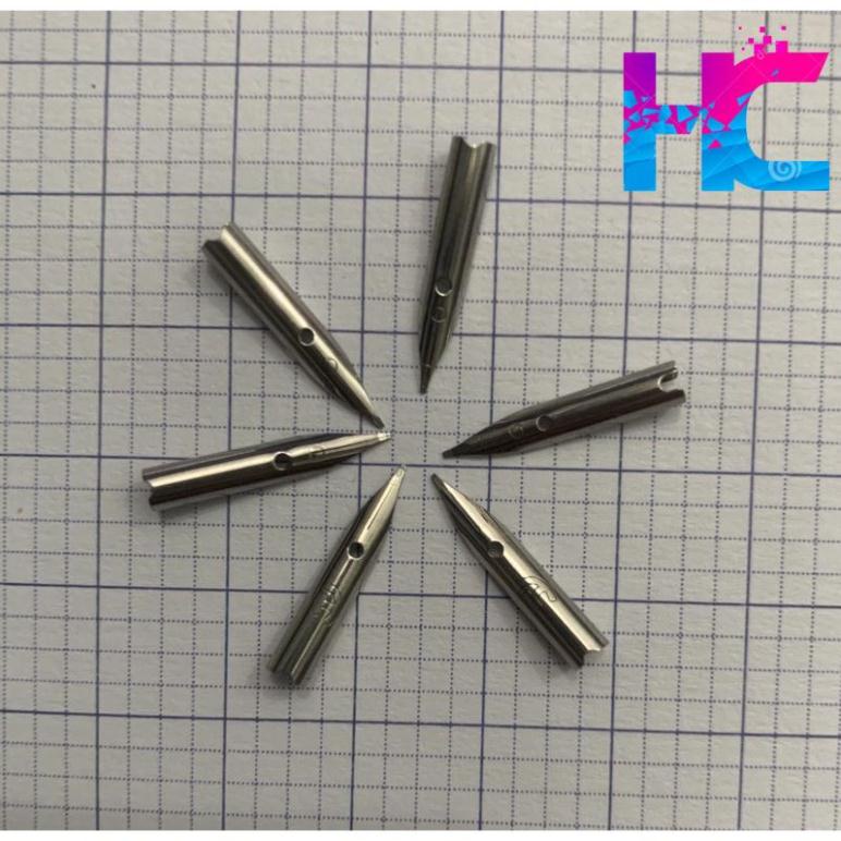 1 Ngòi kim tinh hạt gạo bút máy xoá - thép không gỉ siêu bền - hang_chuan