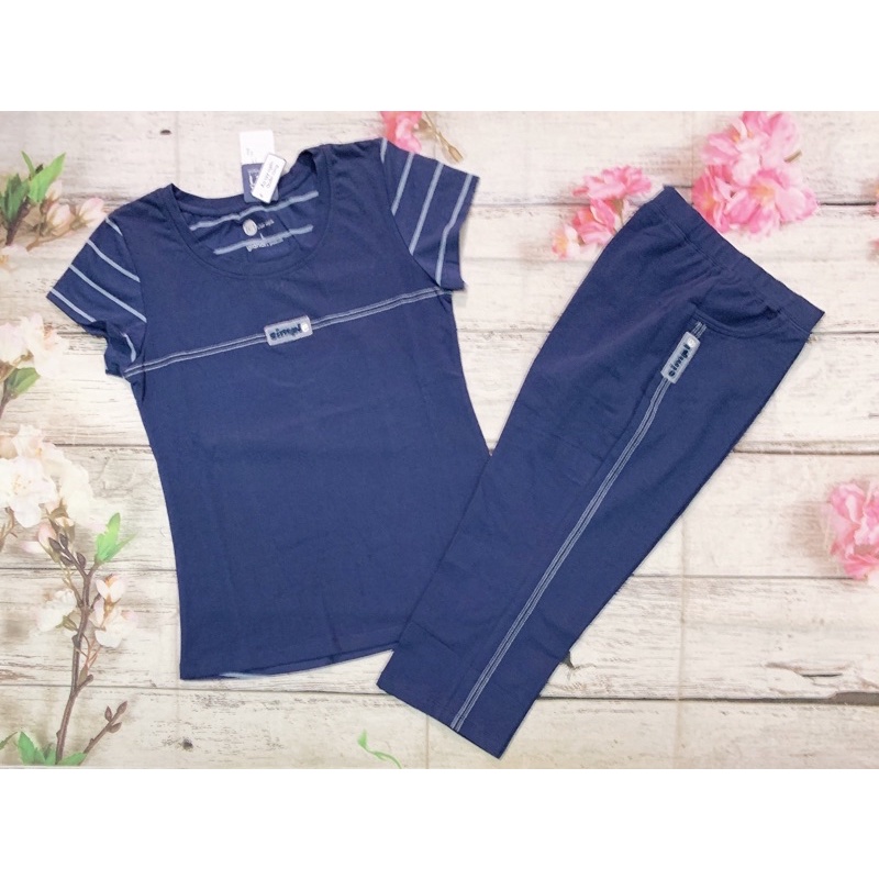 Bộ mặc nhà Gia Hồi quần lửng size L.
