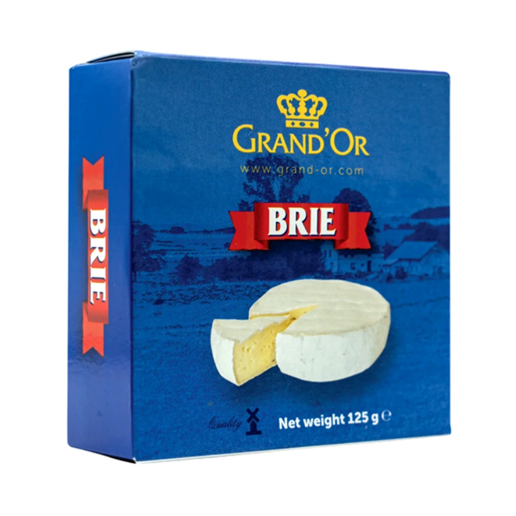 (Ship2h) Phô Mai Brie, Brie (125g) - GRAND'OR