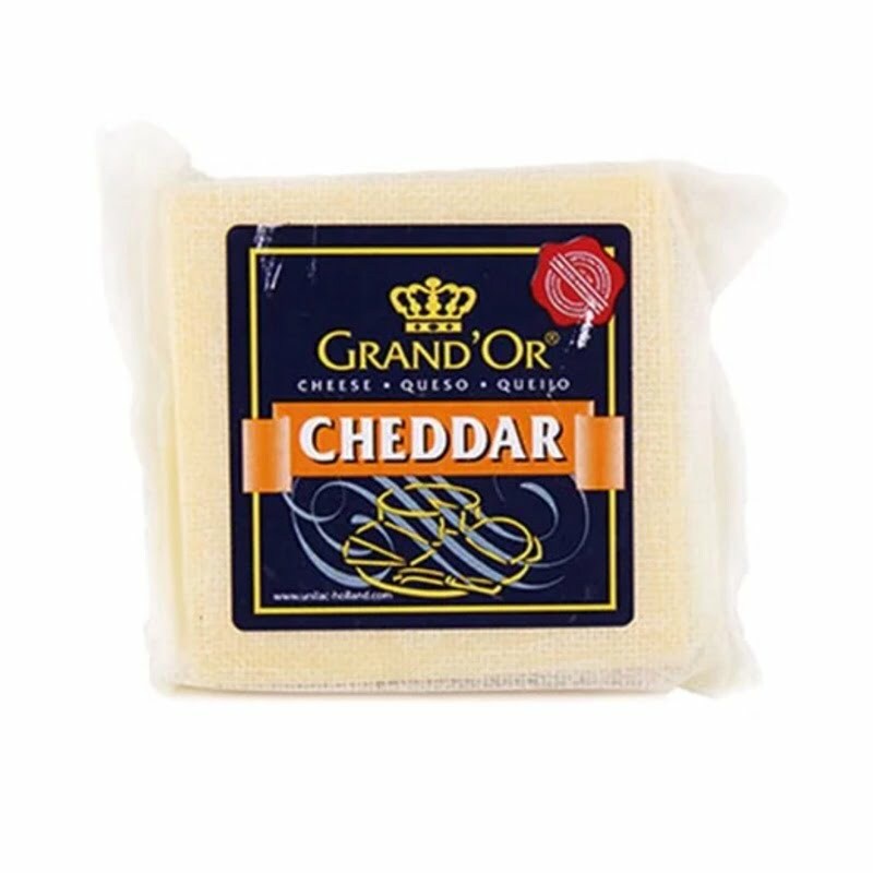 (Ship2h) Phô Mai Cheddar Trắng, White Cheddar, Mild Cheese (200g) - GRAND'OR