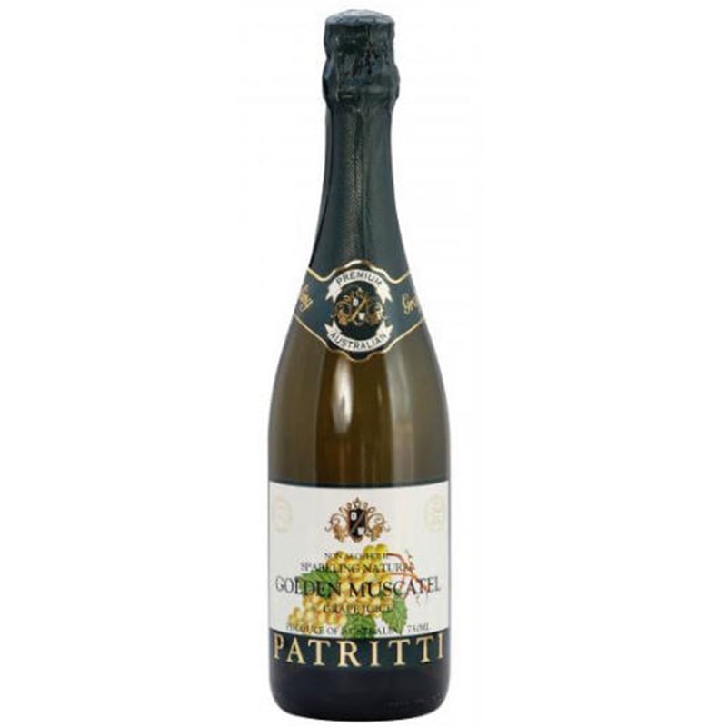 Nước Trái Cây Có Ga, Golden Muscatel Sparkling Juice  - PATRITTI