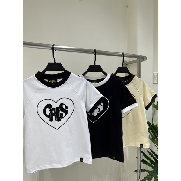 Áo baby tee 𝐋𝐨𝐯𝐢𝐧𝐠 𝐡𝐞𝐚𝐫𝐭 kem