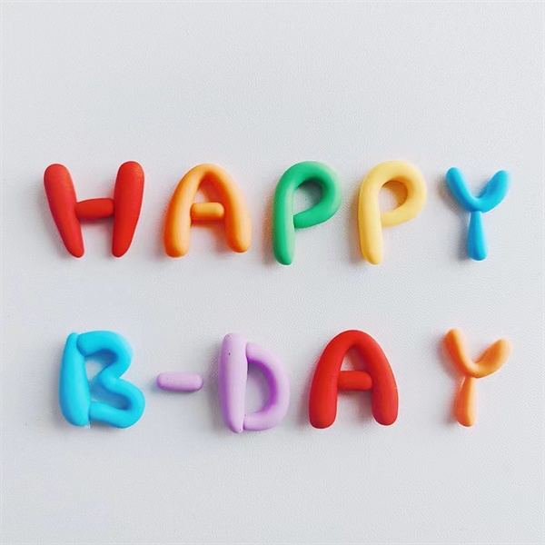 SP070590 Chữ HAPPYB-DAY SLC sắc màu