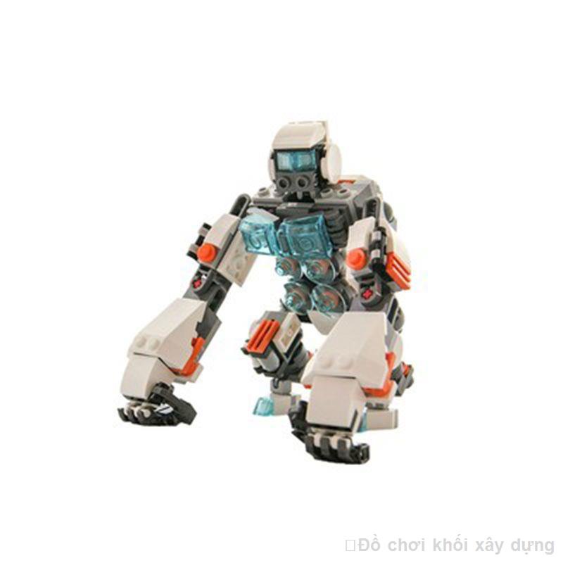 □ Tương thích với LEGO lắp ráp bộ hạt mecha đười ươi khối xây dựng 5715 sáng tạo robot đồ chơi quà tặng