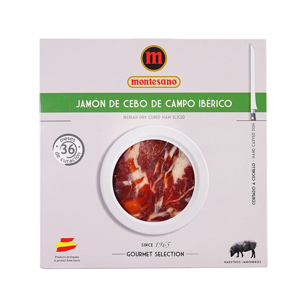(Ship2h) Thịt Heo Muối, Đùi Sau Cebo Cắt Lát, Spanish Jamón Ibérico, Jamón de Cebo (100g) - THE WORLD'S BEST