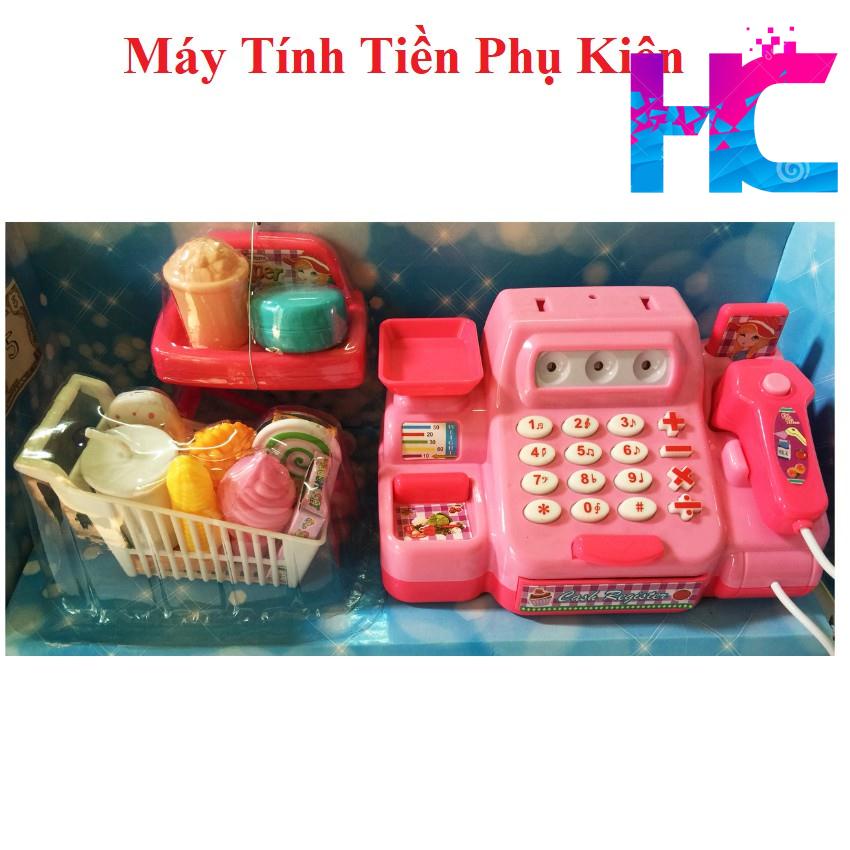 Đồ Chơi Máy Tính Tiền Siêu Thị Có Nhạc - Có đèn - Tặng kèm pin - hang_chuan