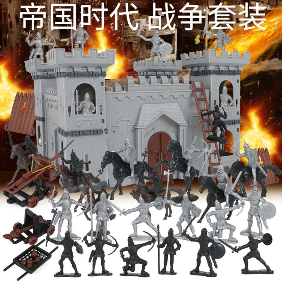 Đồ Chơi Mô Hình Lính Chiến Binh Thời Trung Cổ Độc Đáo