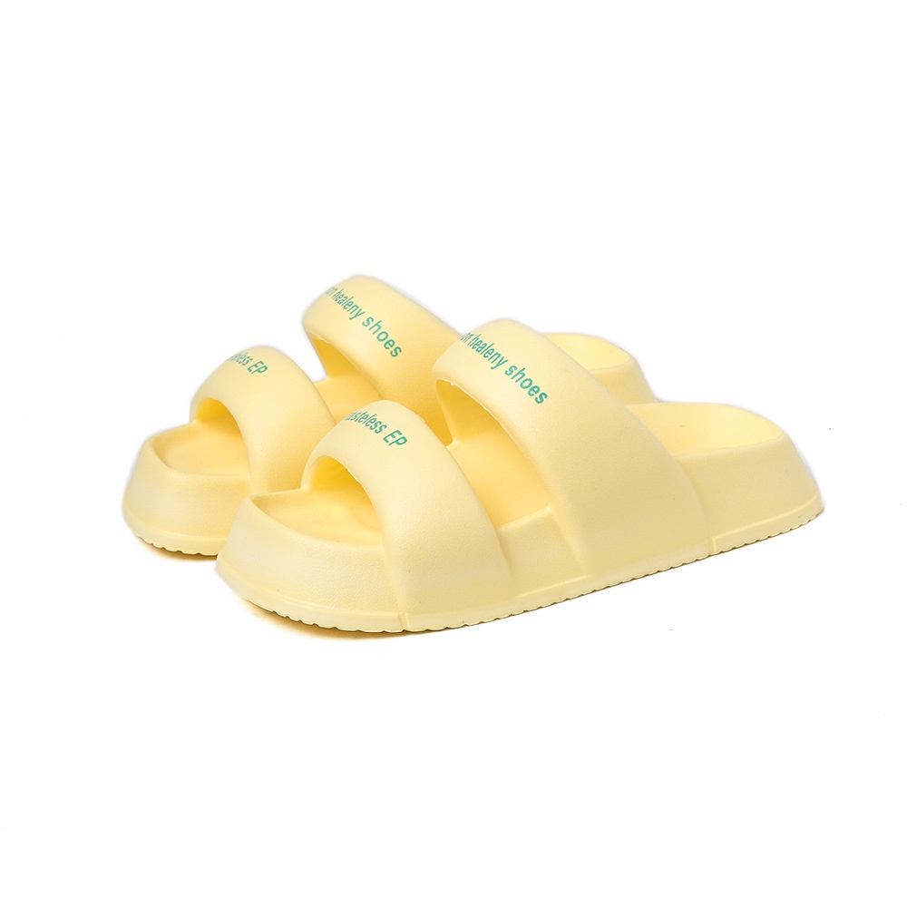 Dép Sandal Hai Quai Đôi EVA Đế Dày Mềm Mại Phong Cách Âu Mỹ Dành Cho Nữ