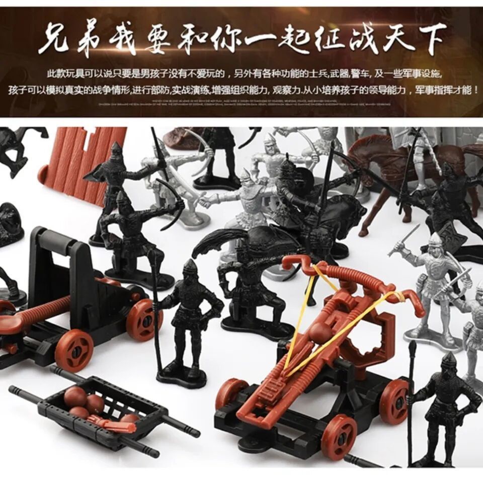 Đồ Chơi Mô Hình Lính Chiến Binh Thời Trung Cổ Độc Đáo