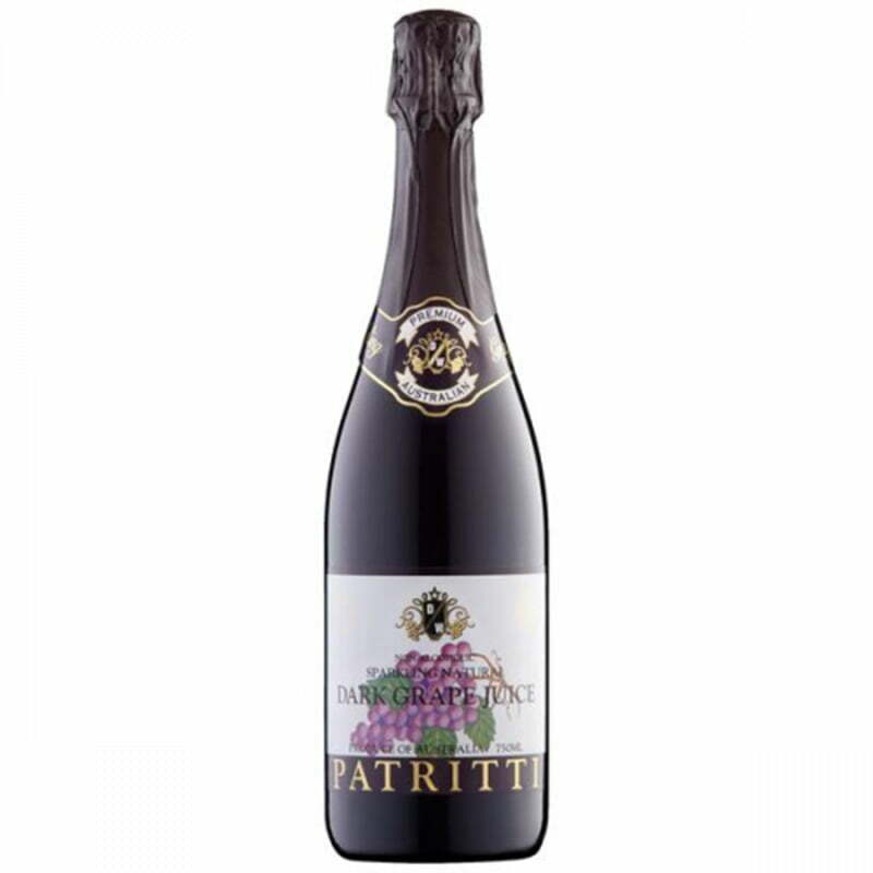Nước Trái Cây Có Ga, Dark Grape Sparkling Juice (750ml) - PATRITTI