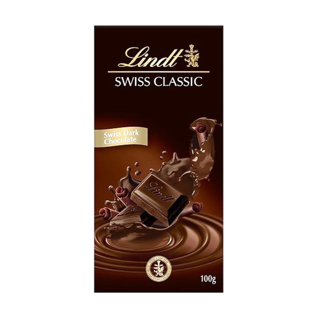 Socola Đắng Thụy Sĩ, Swiss Classic, Swiss Dark Chocolate  - LINDT