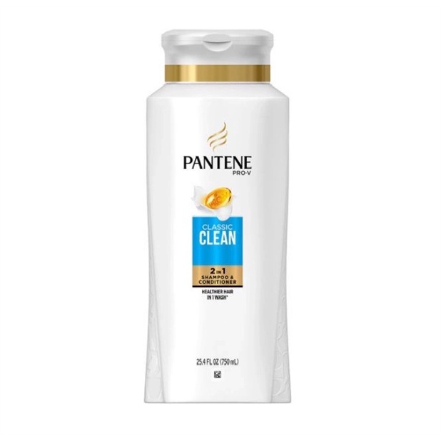 Dầu Gội Sạch Gàu, Shampoo, Classic Clean, 25.4 fl oz  - PANTENE