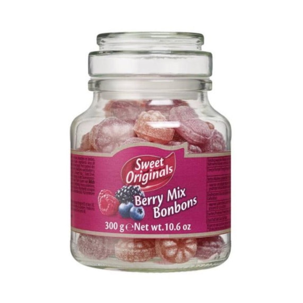Kẹo Ngậm Vị Quả Mọng, Berry Mix Bonbons, 10.6 oz  - SWEET ORIGINALS