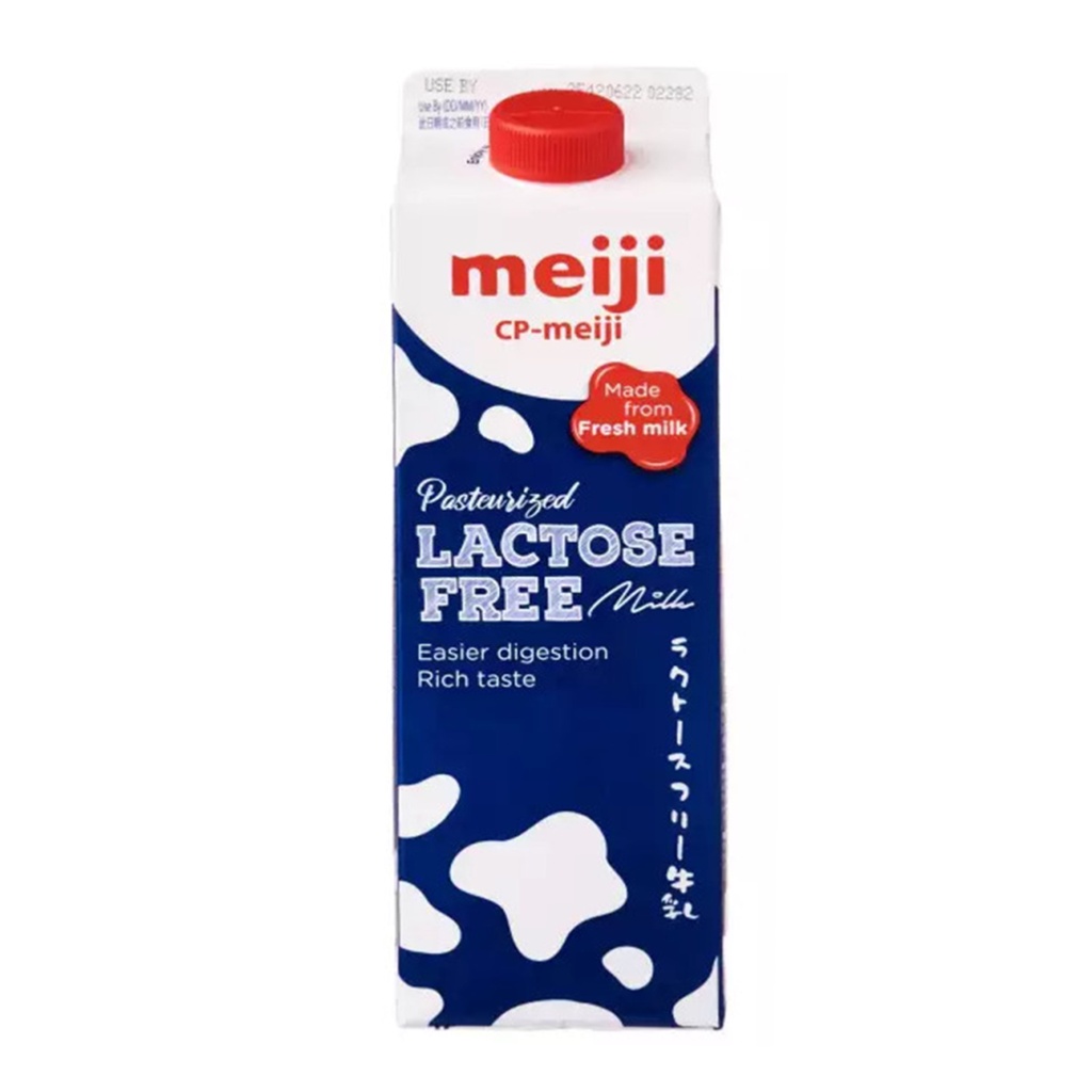 (Ship2h) Sữa Tươi Thanh Trùng, Pasteurized Lactose Free Milk (946ml) - MEIJI
