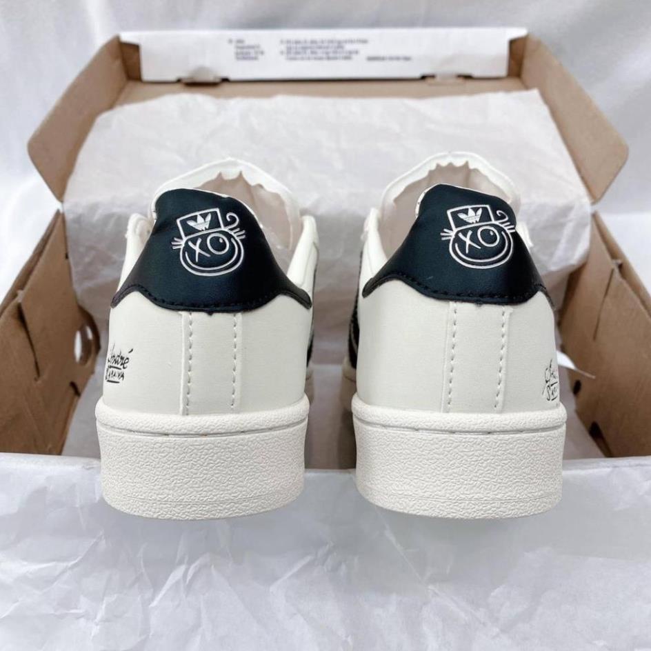 Giày thể thao Adidas Superstar X André Saraiva 'Cream' hot trend 2022